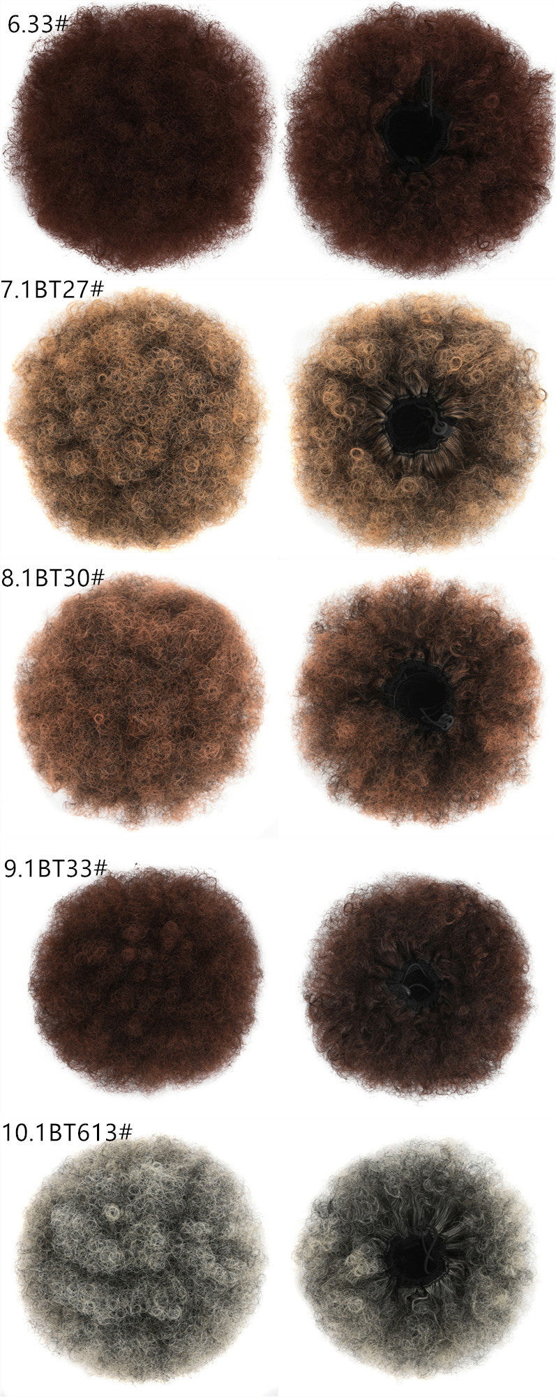 Large Afro Fluffy Micro-Curly Wig