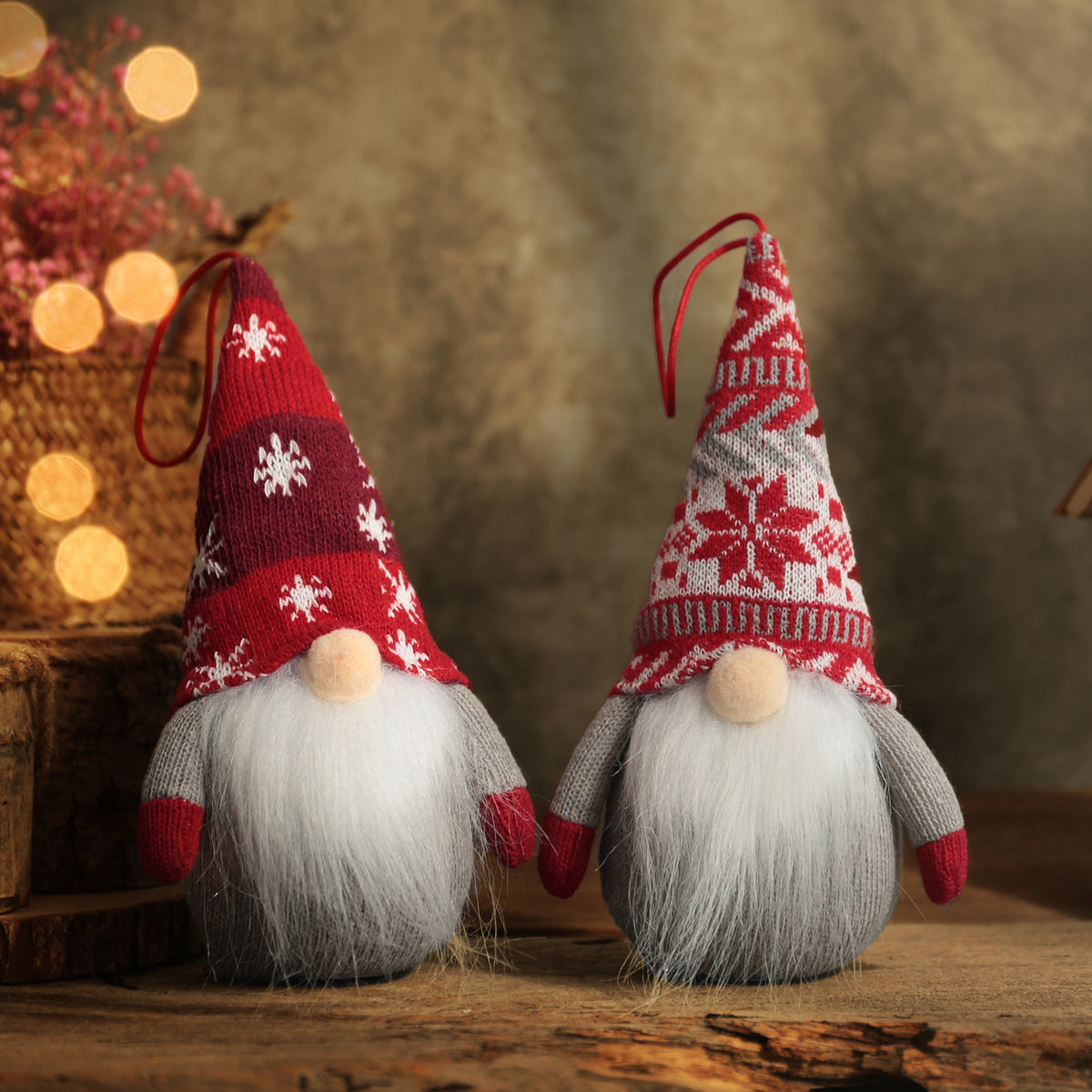 Christmas LED Luminous Doll Decoration - Nordic Holiday Ornament