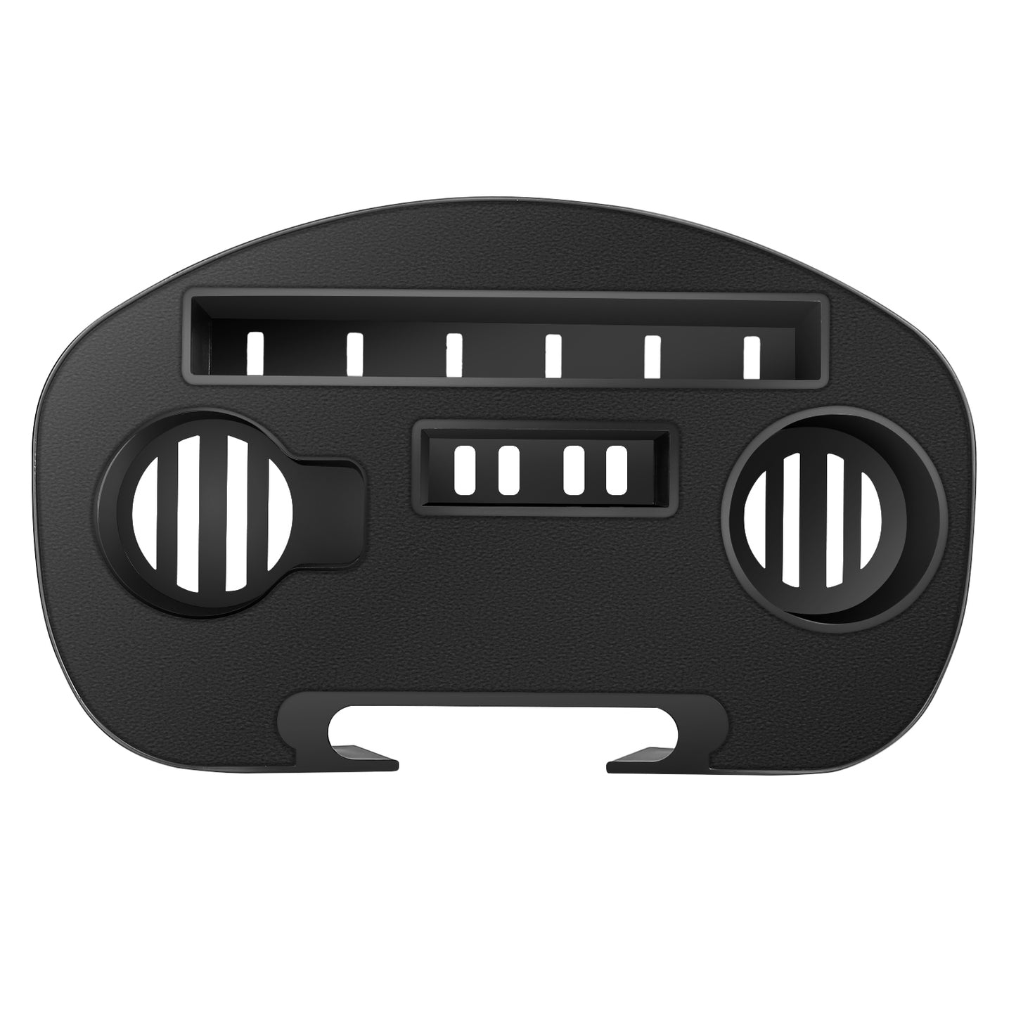 Zero Gravity Chair Cup Holder - Heavy-Duty Clip-On Tray - Black