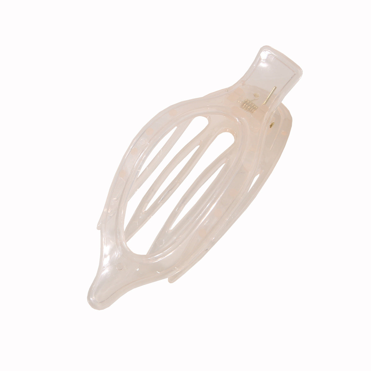 Large Oval Hair Claw Clip - Matte & Glossy Finish Hair Accessory