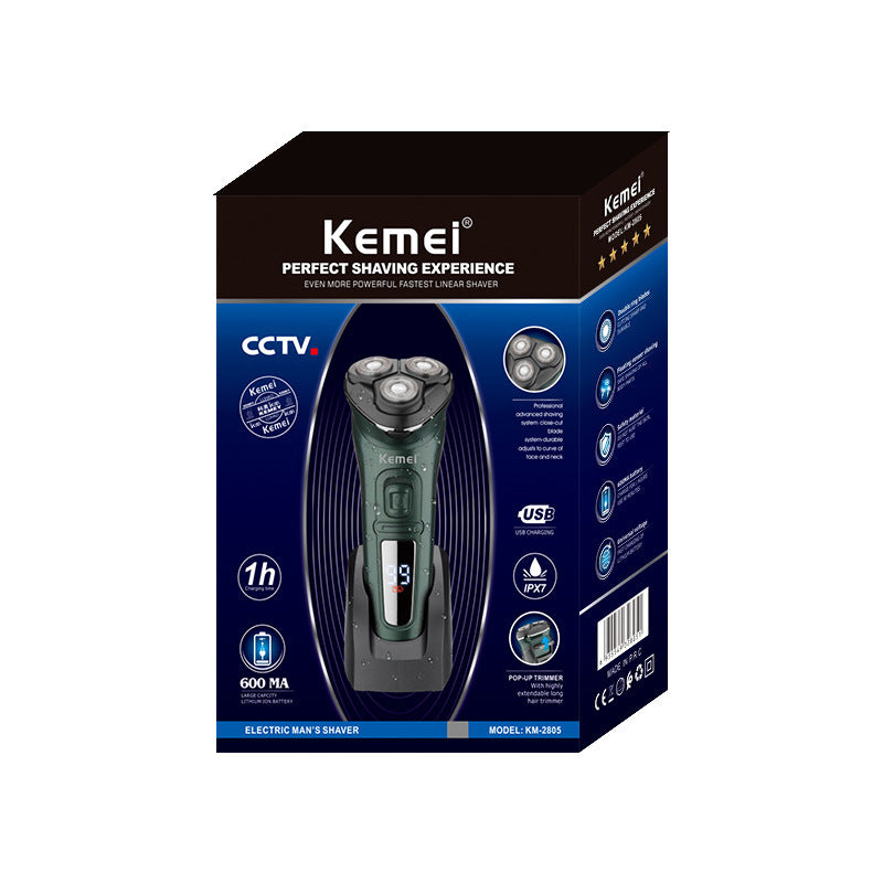 USB Rechargeable Rotary Electric Shaver