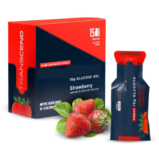 Strawberry Glucose Gel Jelly - 31G X 5 Pieces