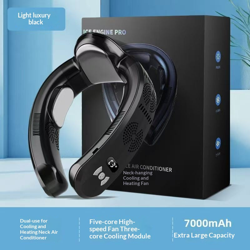Neck-Mounted Heating & Cooling Fan with 3-Speed Settings