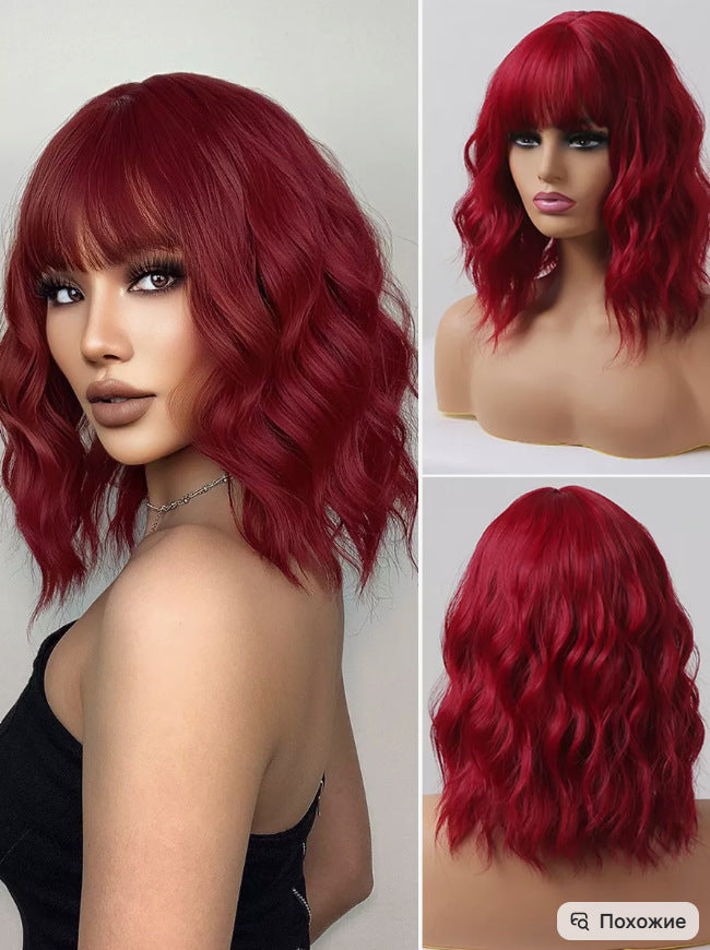 Women’s Brown Wig Cap Full-Cover Stylish Everyday Hair Accessory