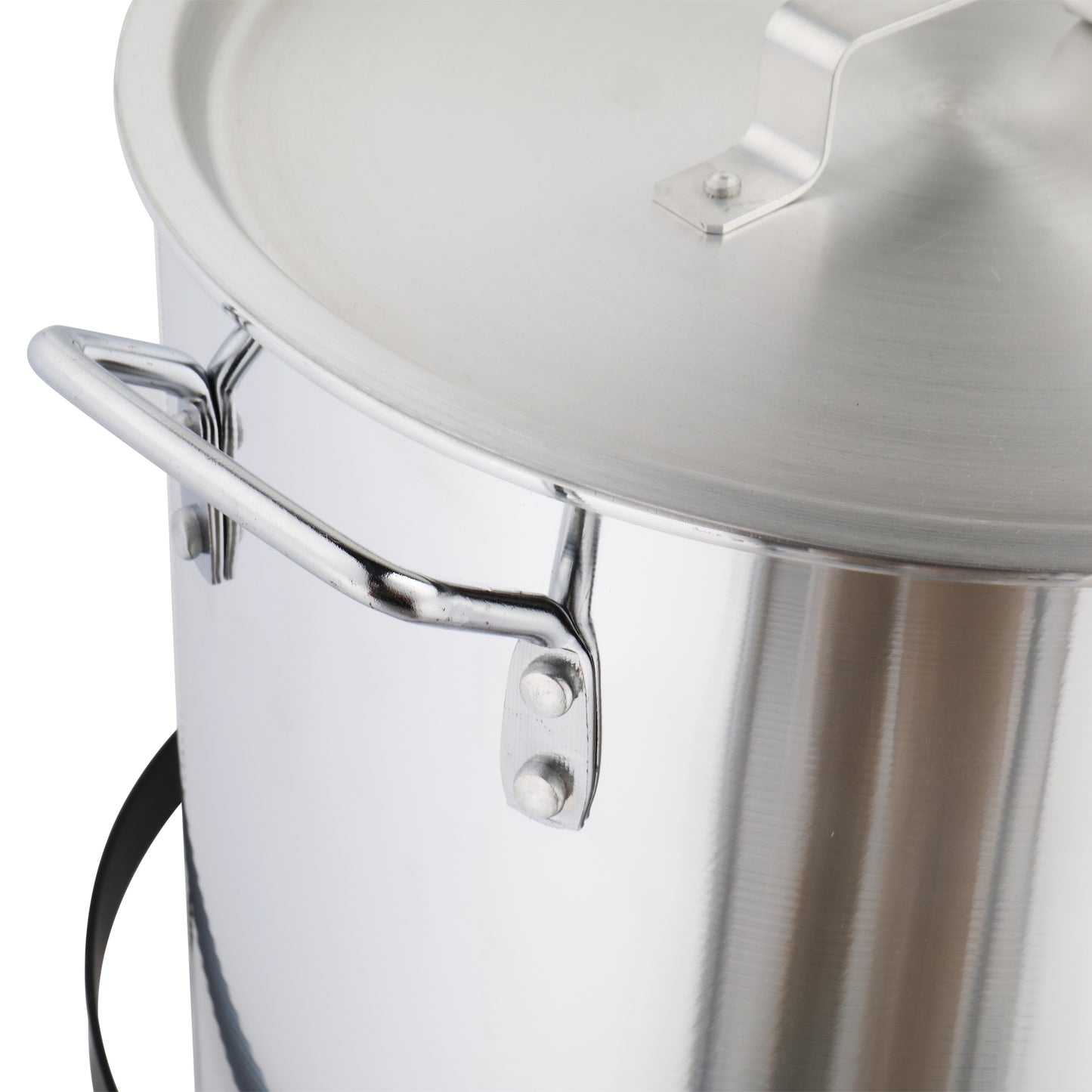 30QT Outdoor Turkey Fryer Set - Aluminum Pan & Iron Hob