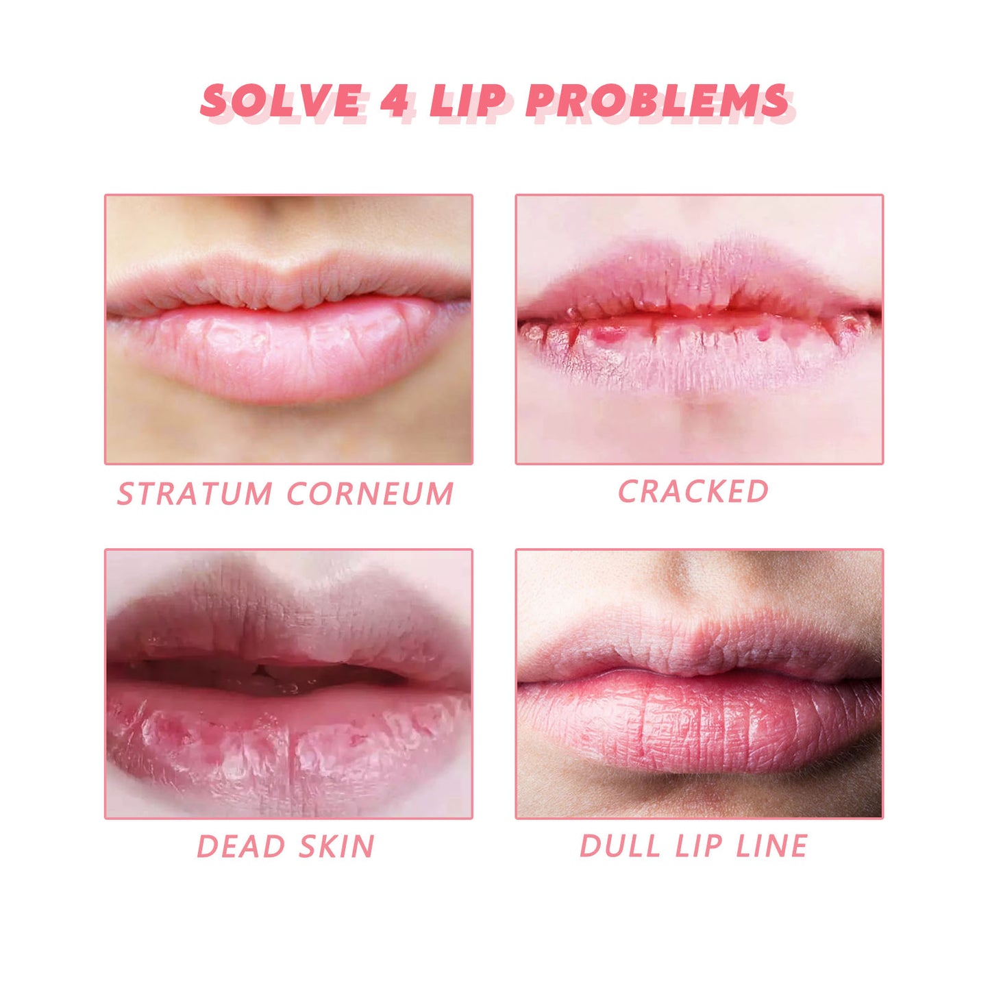 Peach Lip Scrub for Hydration and Exfoliation - Natural Lip Repair