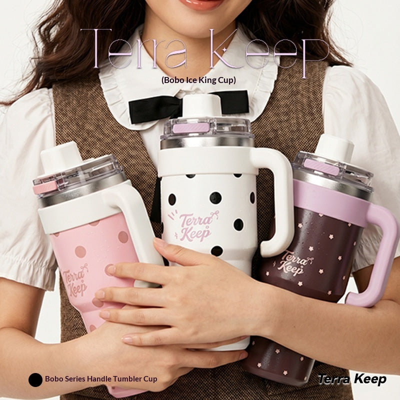 Large Capacity Ceramic Covered Water Bottle with 316L Inner Tank – Multiple Styles & 1200ML