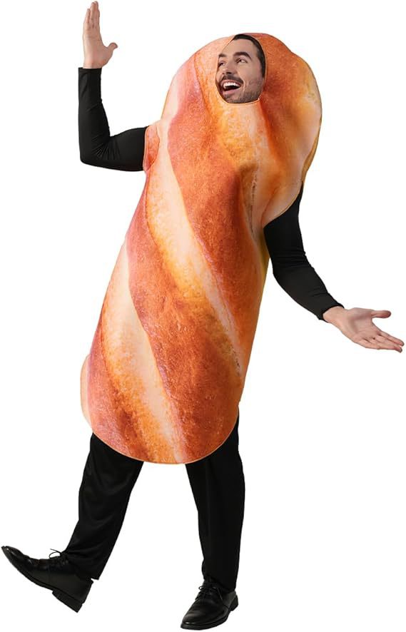 Funny Bread Halloween Costume for Adults Caramel Play Party Outfit