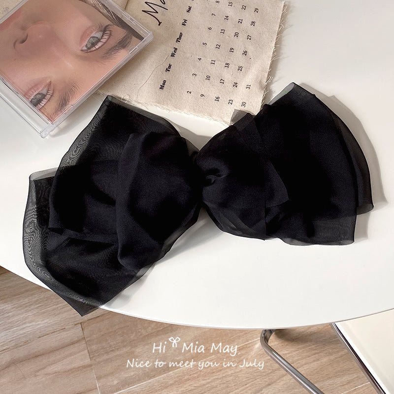 Women's Bow Hair Pin Clip - Korean Style