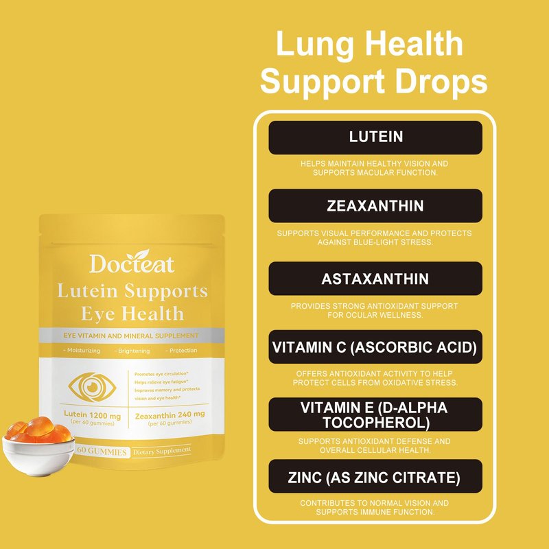 Lutein Eye Support Gummies - 60 Count