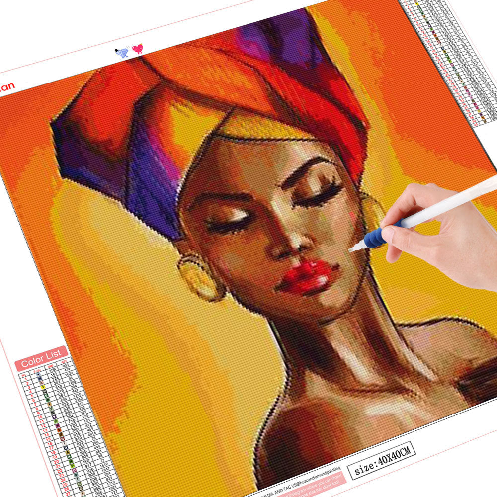 Diamond Painting Art Kit for Living Room Decor - Framed or Frameless Options