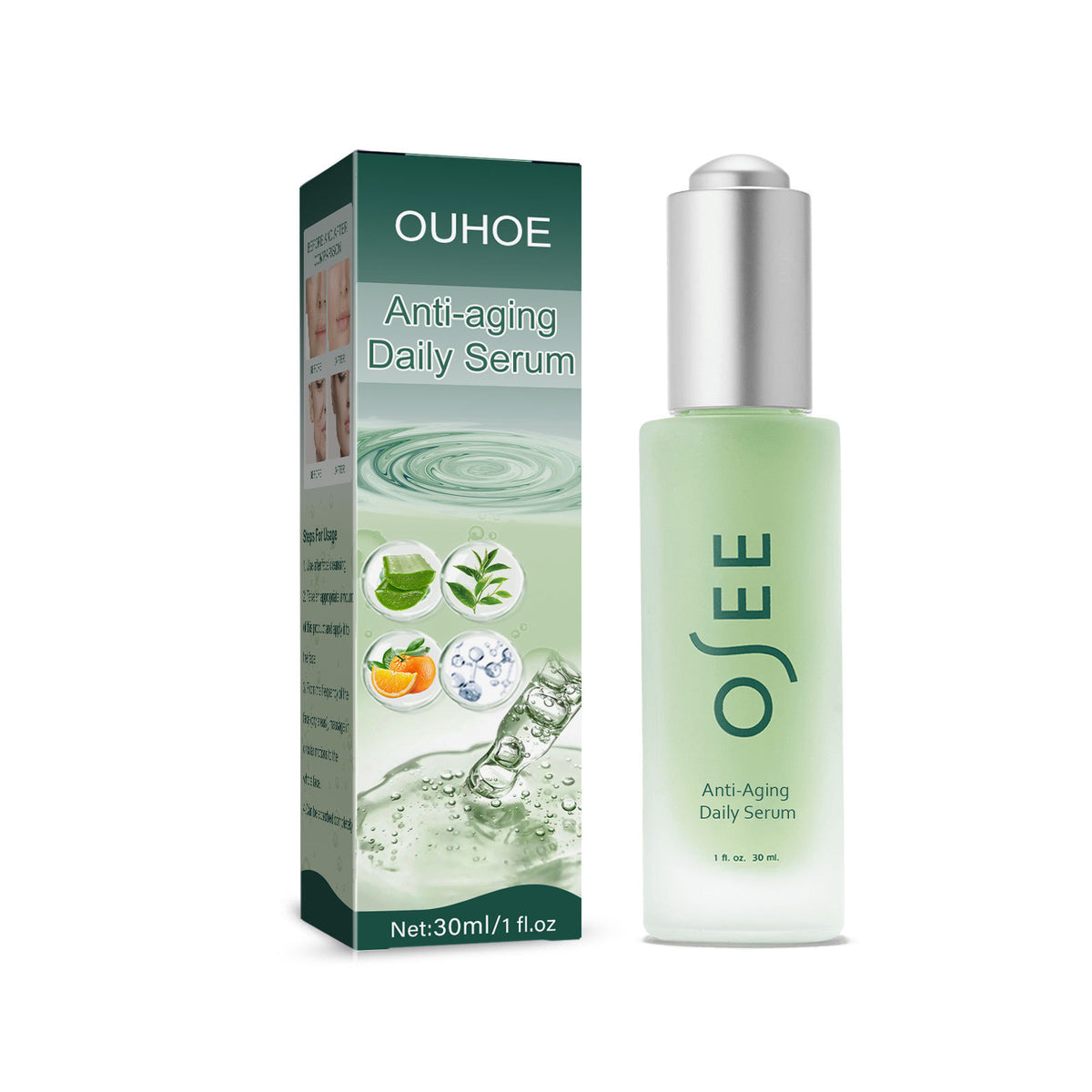 Eye Hydrating Serum with Hyaluronic Acid & Vitamin C - 30ml