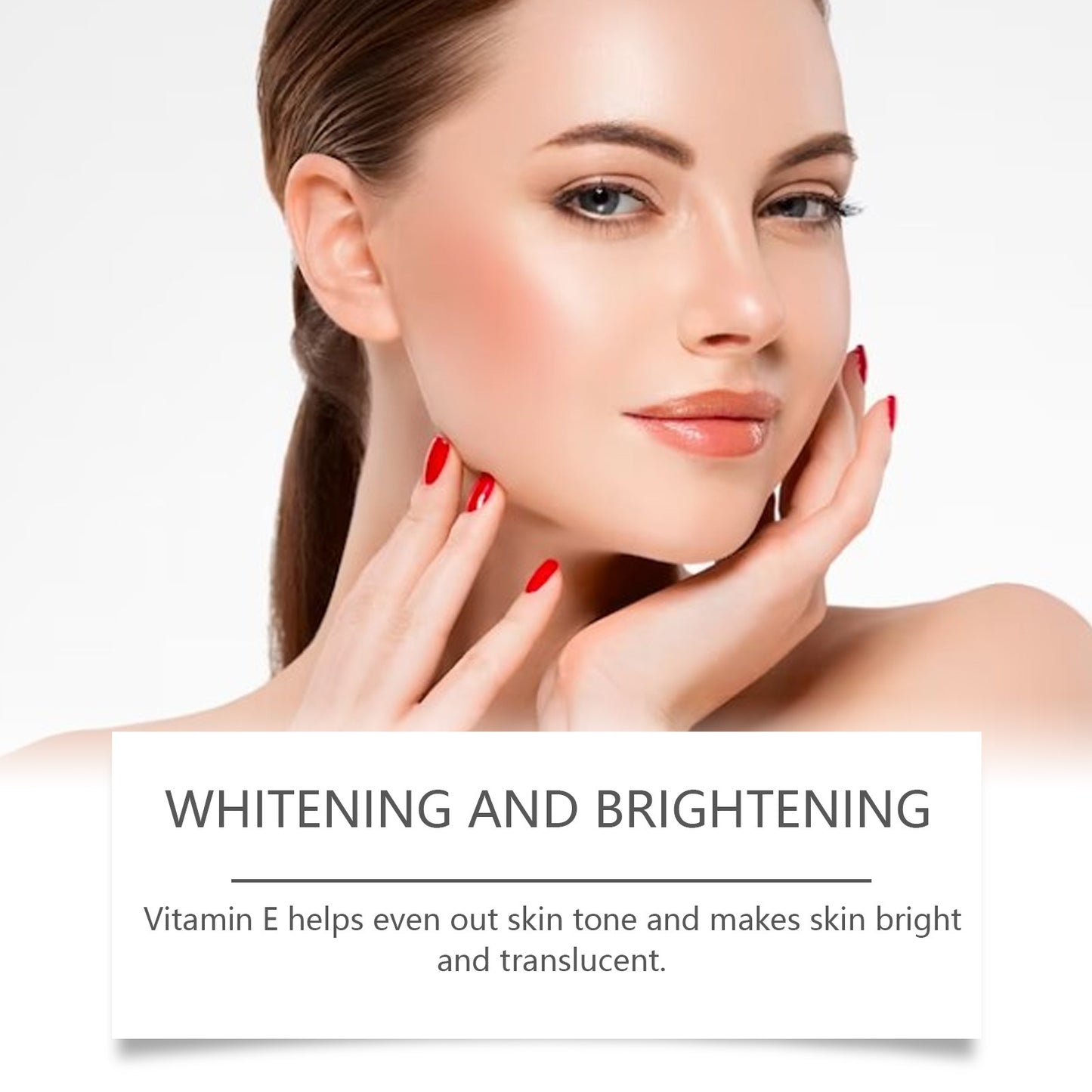 Facial and Body Moisturizer with UV Protection - 50g Brightening Neck Cream