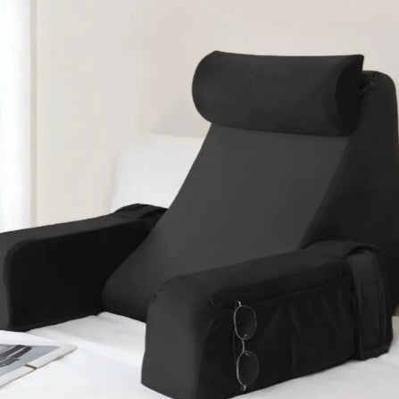 Removable Lumbar Support Pillow for Reading & Comfort – Modern Design