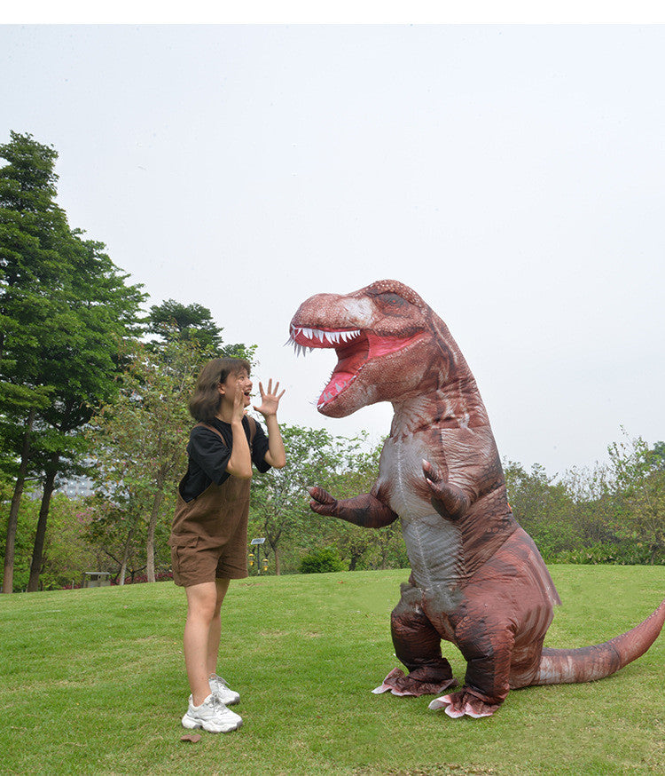 Inflatable Dinosaur Suit for Halloween Party, Fun Costume for Events & Celebrations