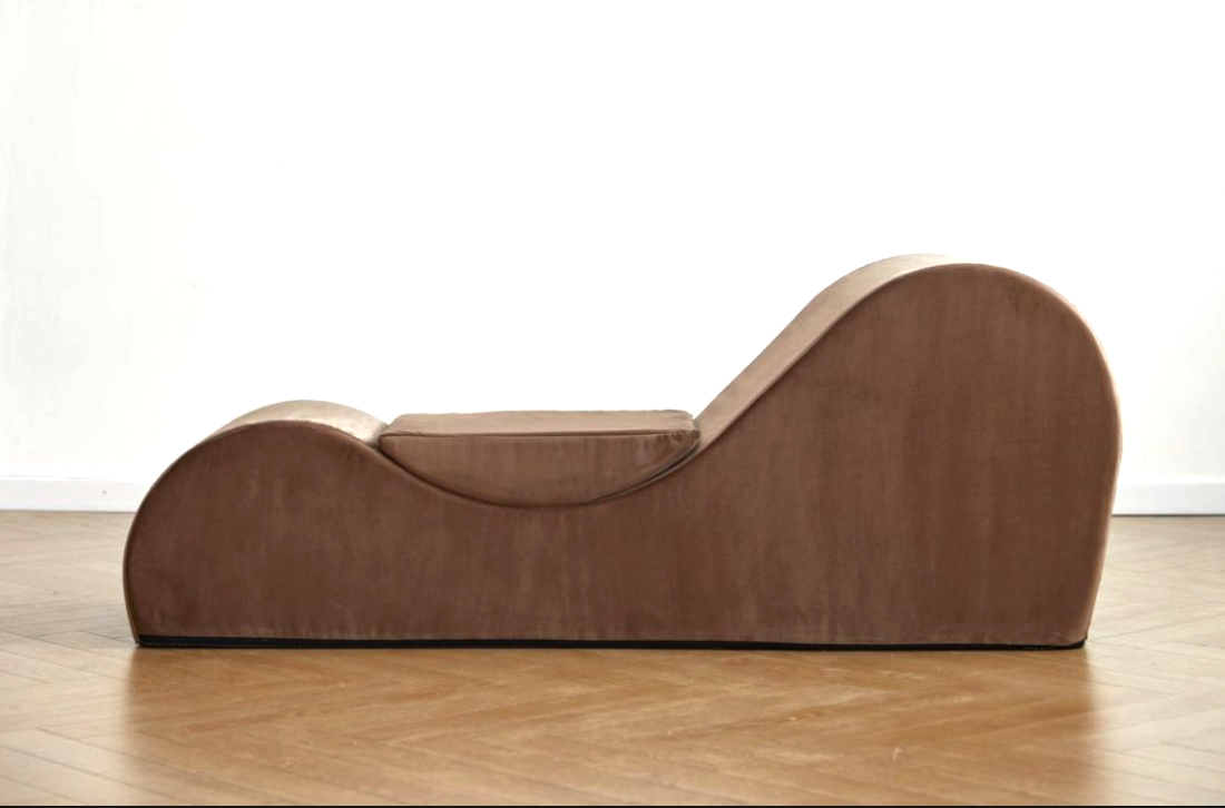 Solace Chaise Lounge Chair Relaxation, Ergonomic Design With Soft Yet