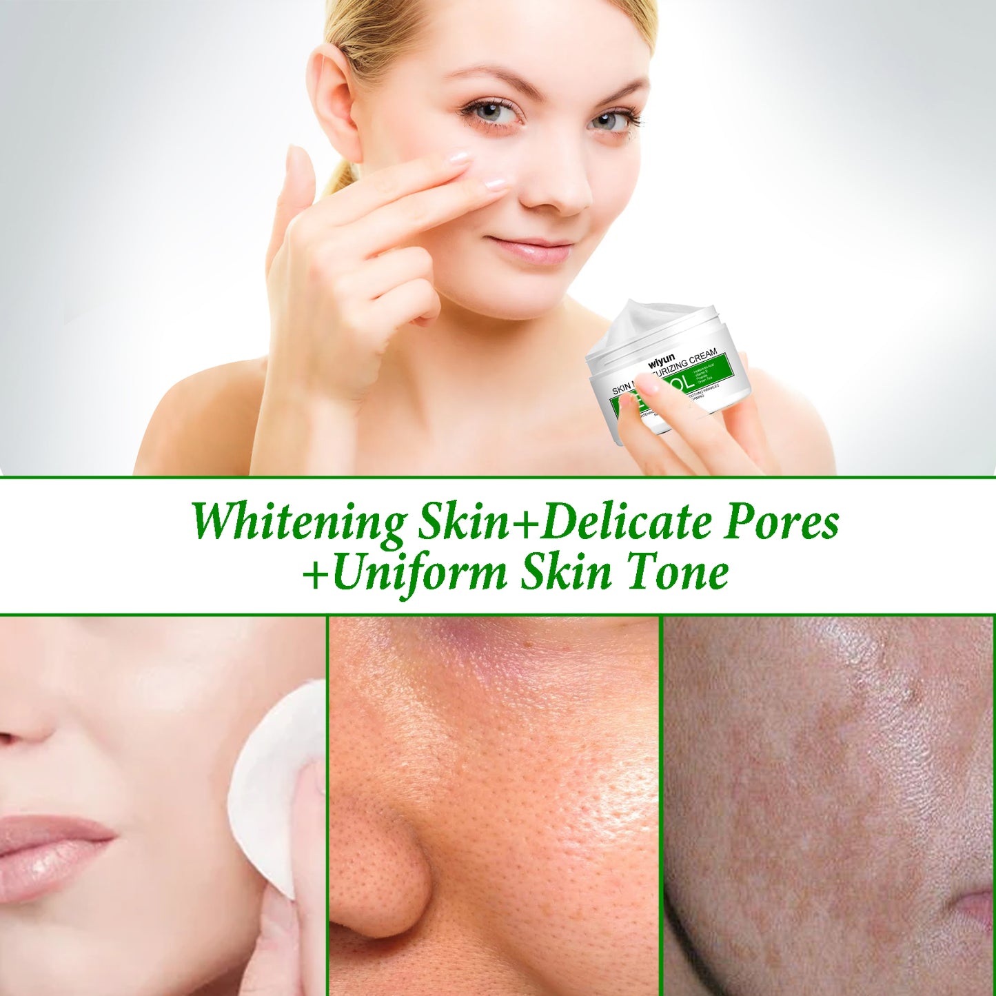 Retinol Moisturizing Cream for Face - Anti-Aging Wrinkle Repair & Brightening