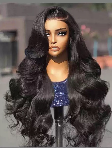 Colorful Curly Wigs for Women - Long Big Wave Synthetic Hair Extensions