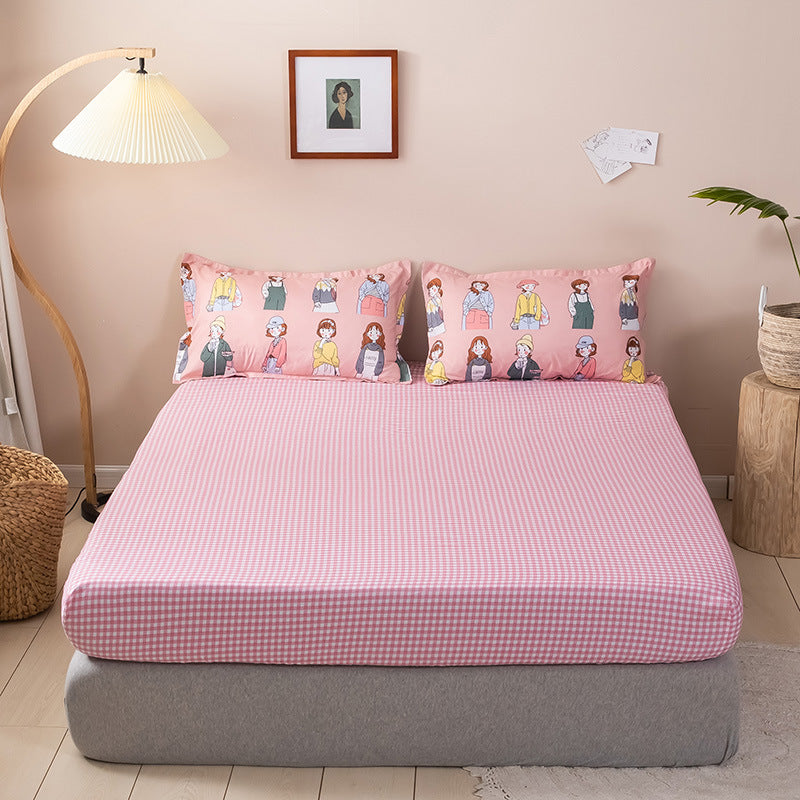 Dustproof Bedspread and Pillowcase 3-Piece Bedding Set - Multiple Sizes & Styles