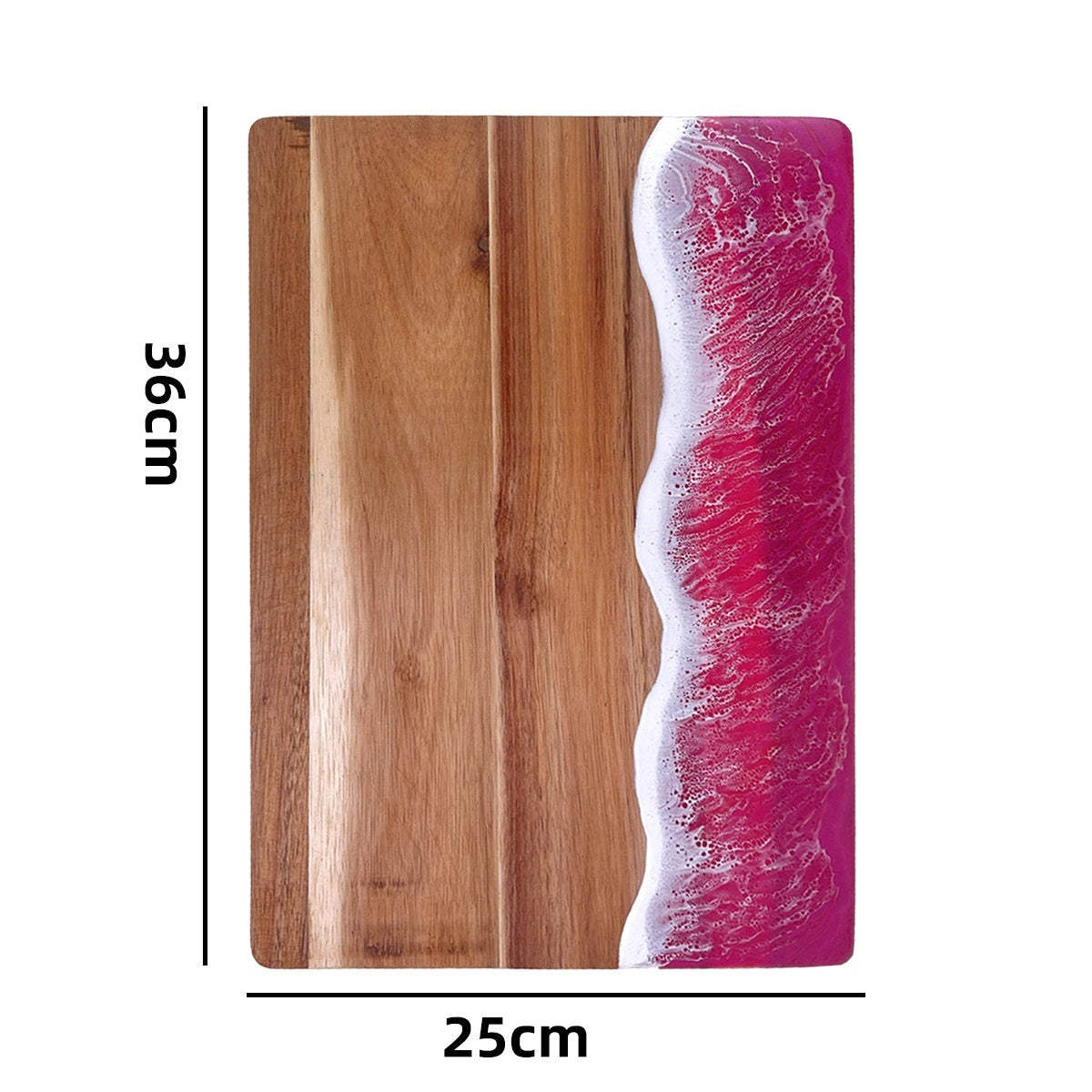 Wooden Chopping Board with Square Shape - Acacia Mangium Kitchen Cutting Board