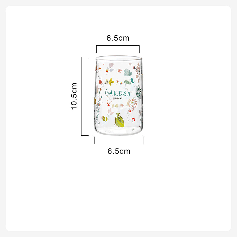 Heat Resistant Glass Water Bottle - Creative Glass Household Storage