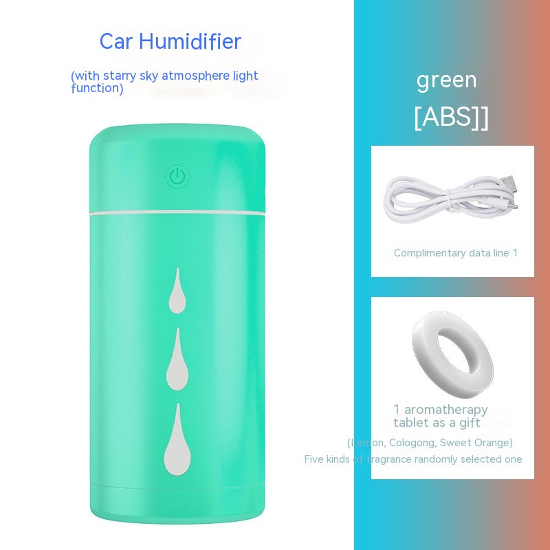 Car Humidifier Aromatherapy Spray for Odor Removal USB Portable