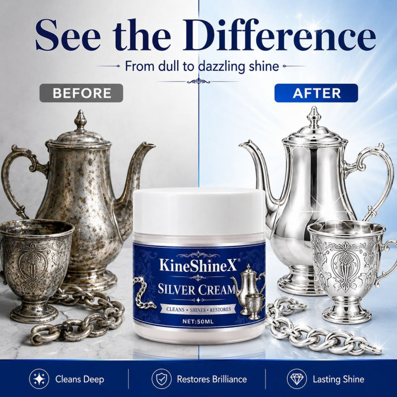 Silverware Care and Cleaning Cream 50ML - Home Kitchen Utensil Maintenance
