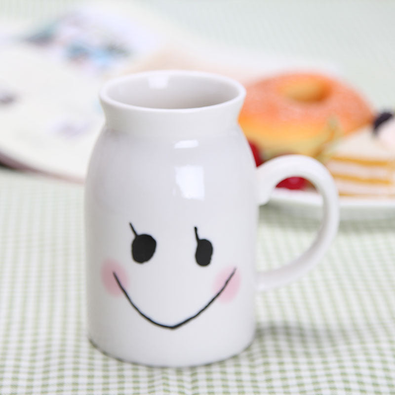 Creative Cow Ceramic Mug - Kitchen Drinkware, 301-400mL, Multiple Colors
