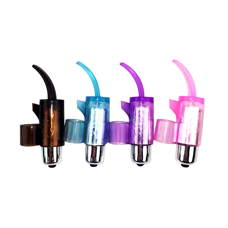 Handheld Tongue Shock Vibration Device for Wellness and Oral Care