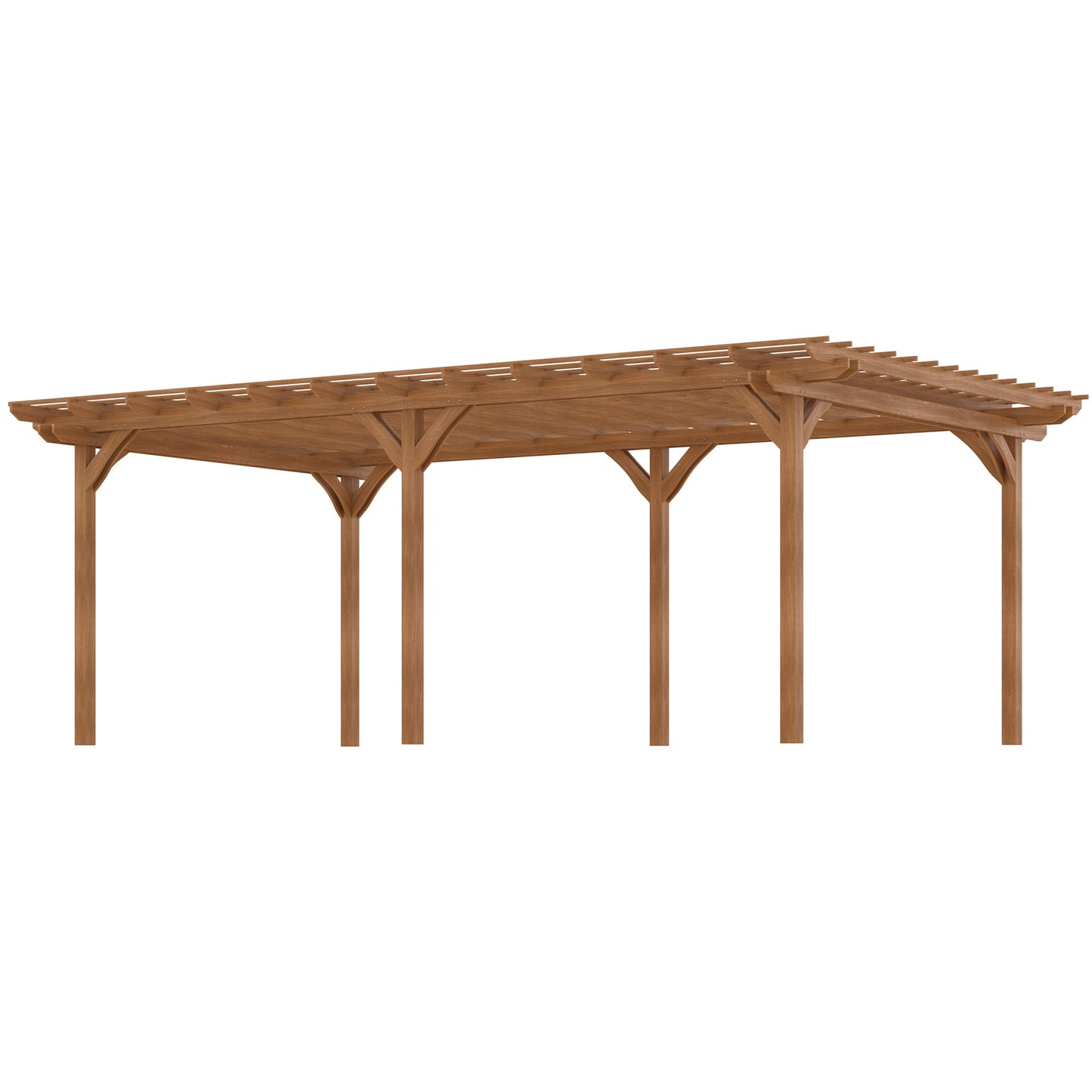 Wood Pergola for Climbing Plants - Outdoor Garden Gazebo