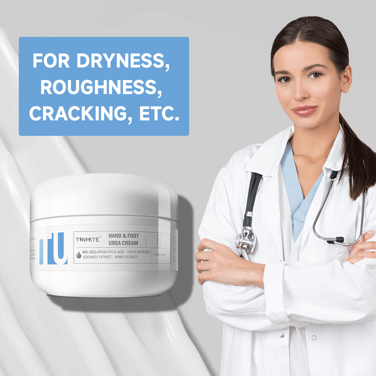 Urea Cream for Hands & Feet - 100g