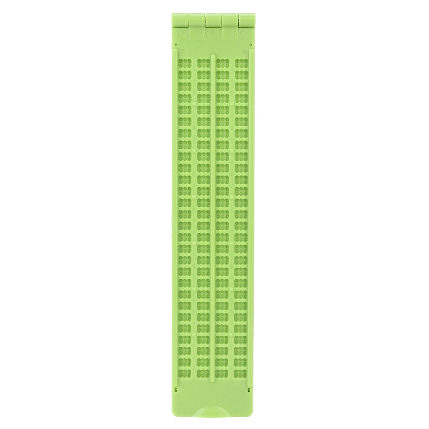 Portable Plastic 4 Lines 28 Cells Braille Writing Slate And Stylus