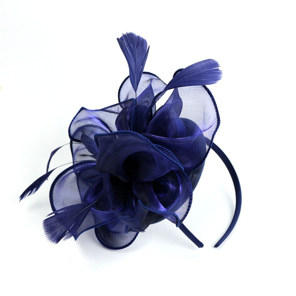 3D Flower Organza Hair Clip