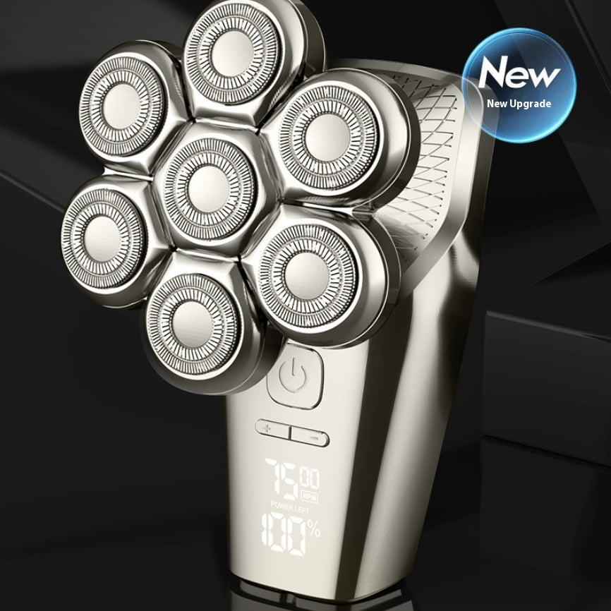 Rechargeable Electric Shaver - Magnetic Floating Head
