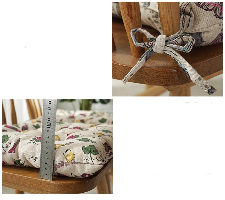 Thickened Non-Slip Seat Cushion for Home & Garden - 40x40cm
