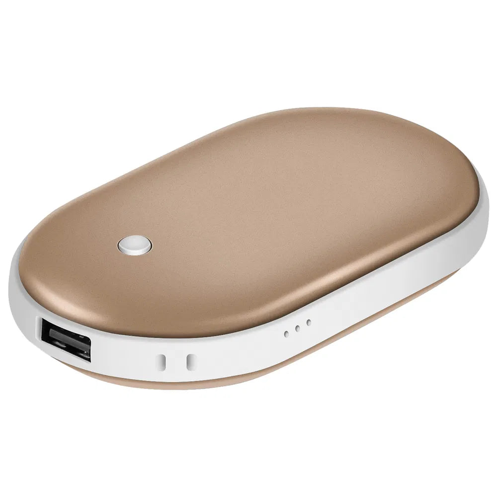 Portable Hand Warmer & 5000mAh Power Bank - Double-Sided Heating