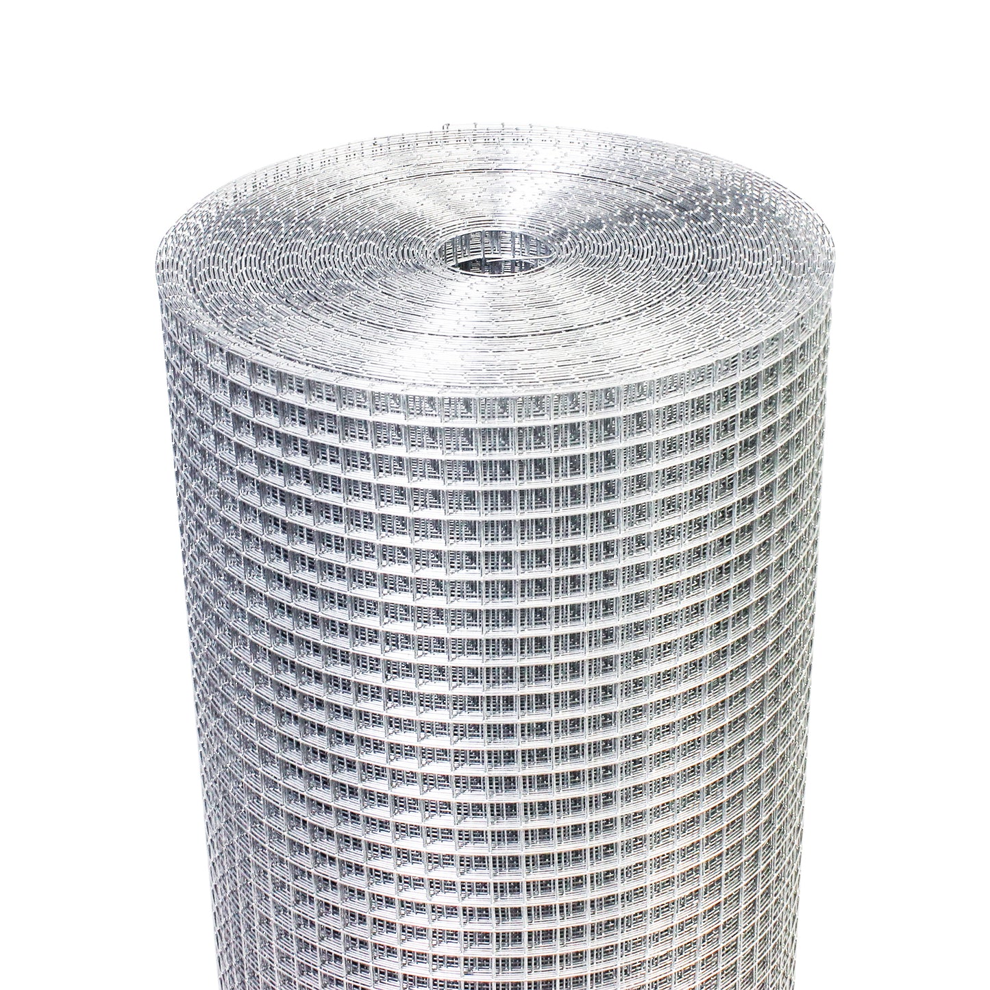 Galvanized Chicken Wire Mesh Fence Roll for Poultry & Garden Protection - 48in x 100ft