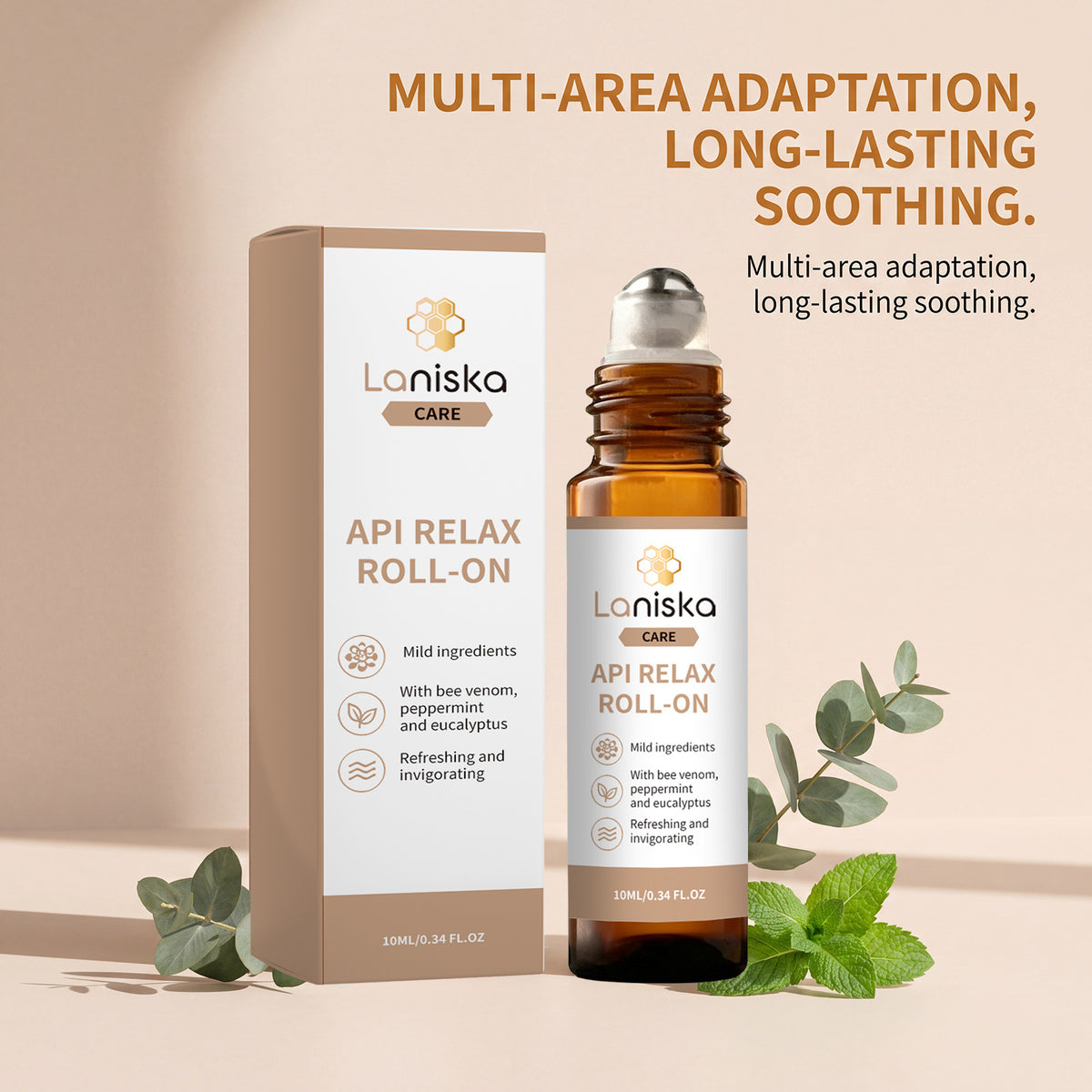 Relax Roll On Aromatherapy Oil - 10ml Travel Size