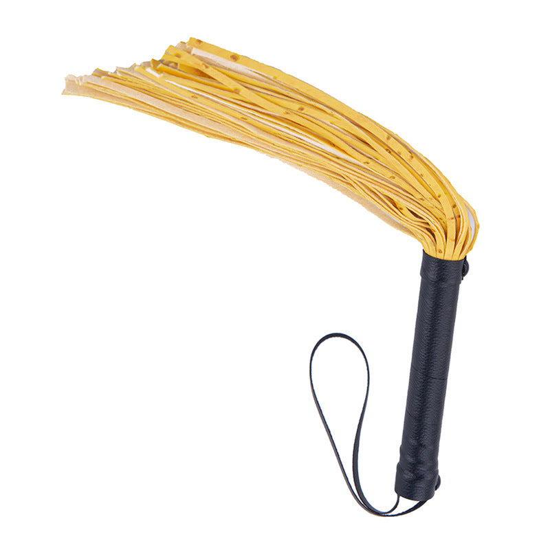 Men's PU Leather Whip Prop for Adult Play - BF 40621