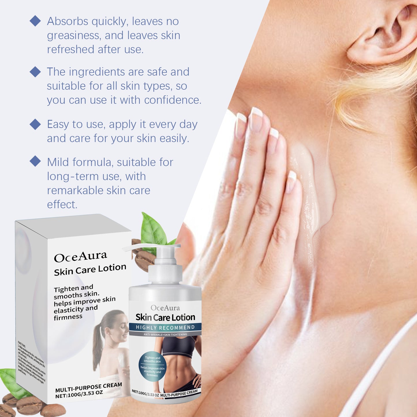 Anti-Wrinkle Moisturizing Cream with Hyaluronic Acid & Collagen