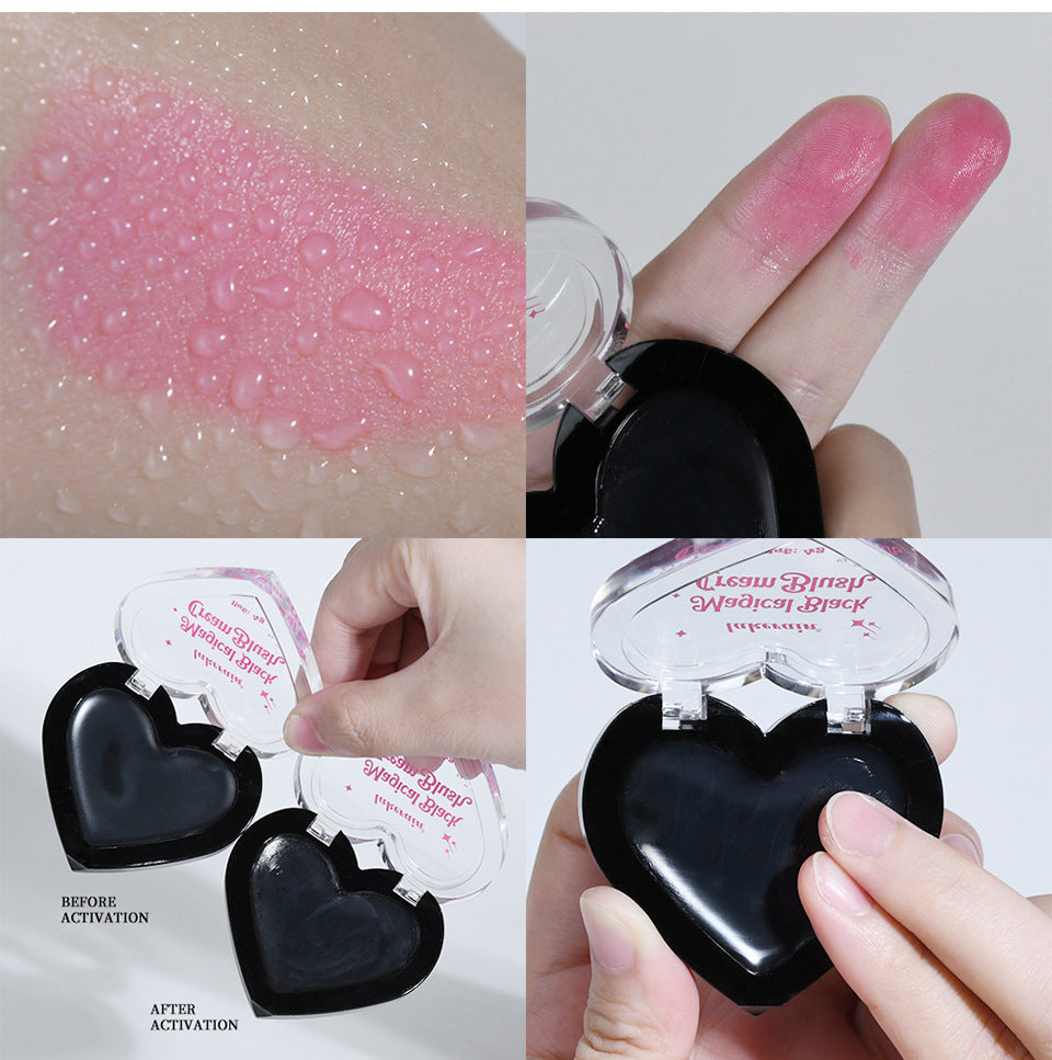 Black Warming Rouge Blusher - Universal Shade, 4g - Halloween Makeup