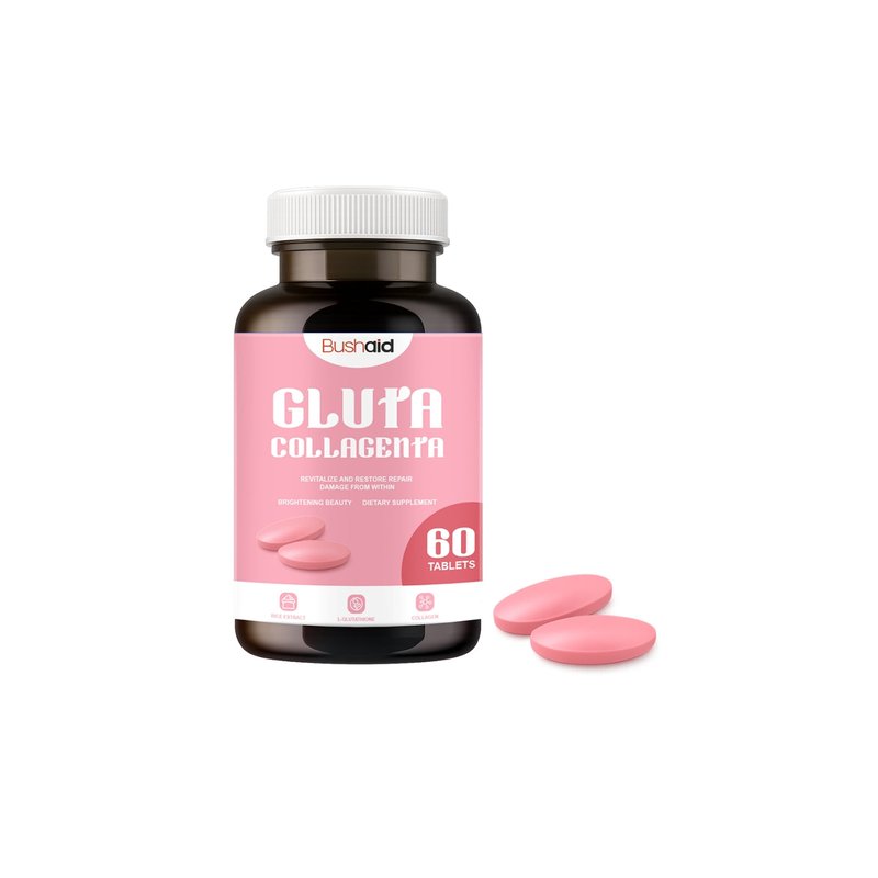 Glutamine Collagen Oral Tablets - 60 Count