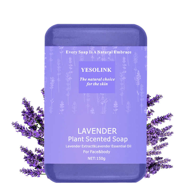 Lavender Essential Oil Soap 150g Natural Body Care Bar for Relaxation