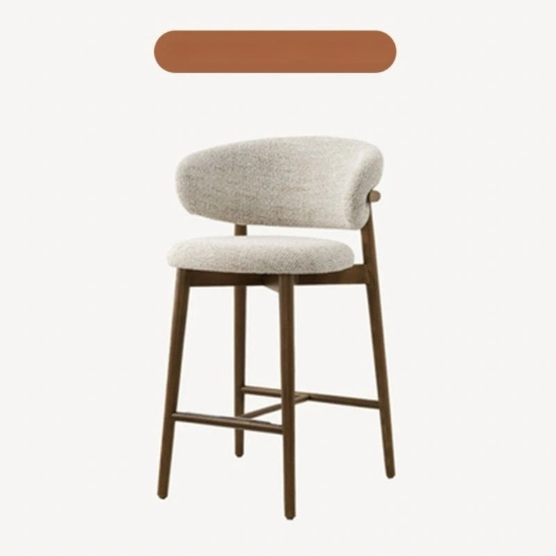 Modern Solid Wood Table and Chair Set - Multiple Colors & Heights