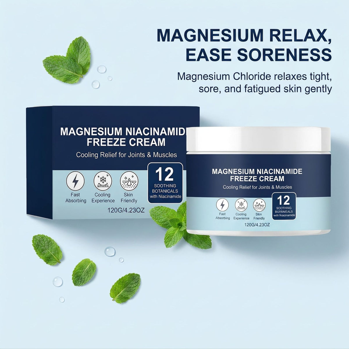 Cooling Moisturizing Body Cream - 120g