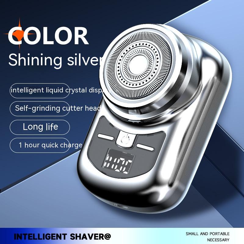 USB Electric Shaver with Battery Display