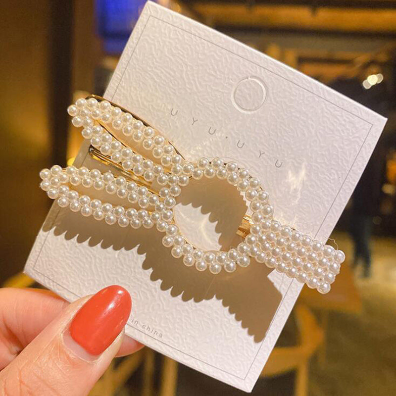 Pearl Plastic Hairpin for Women - Hair Accessories for Hair Styling