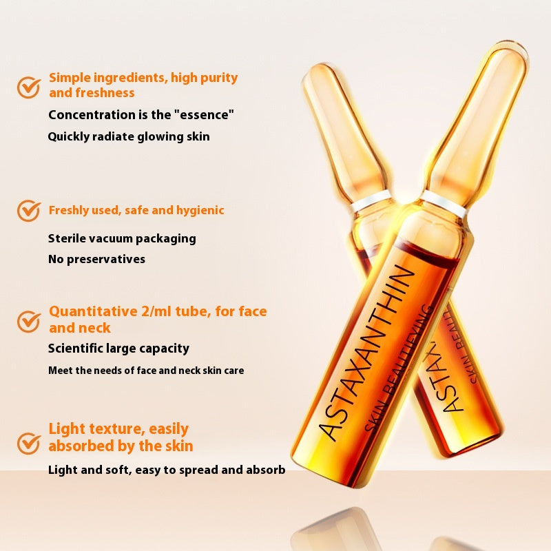 Astaxanthin Liquid Ampoule Solution for Skin Care - 28 x 2ml
