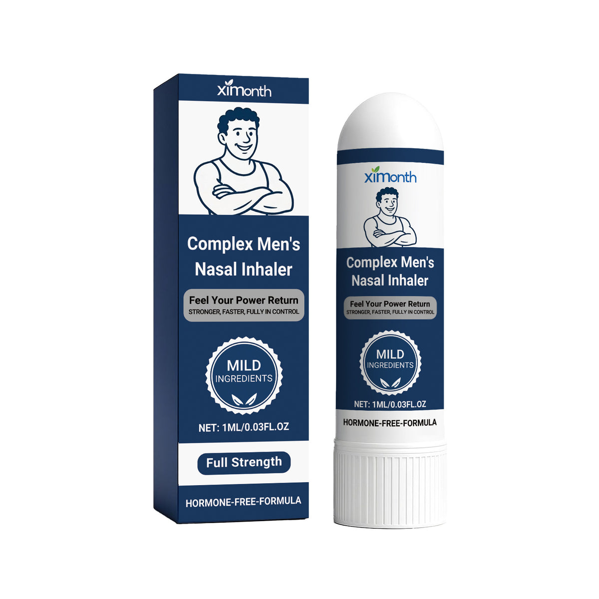 Portable Nasal Inhaler - 1ml Refreshing Comfort