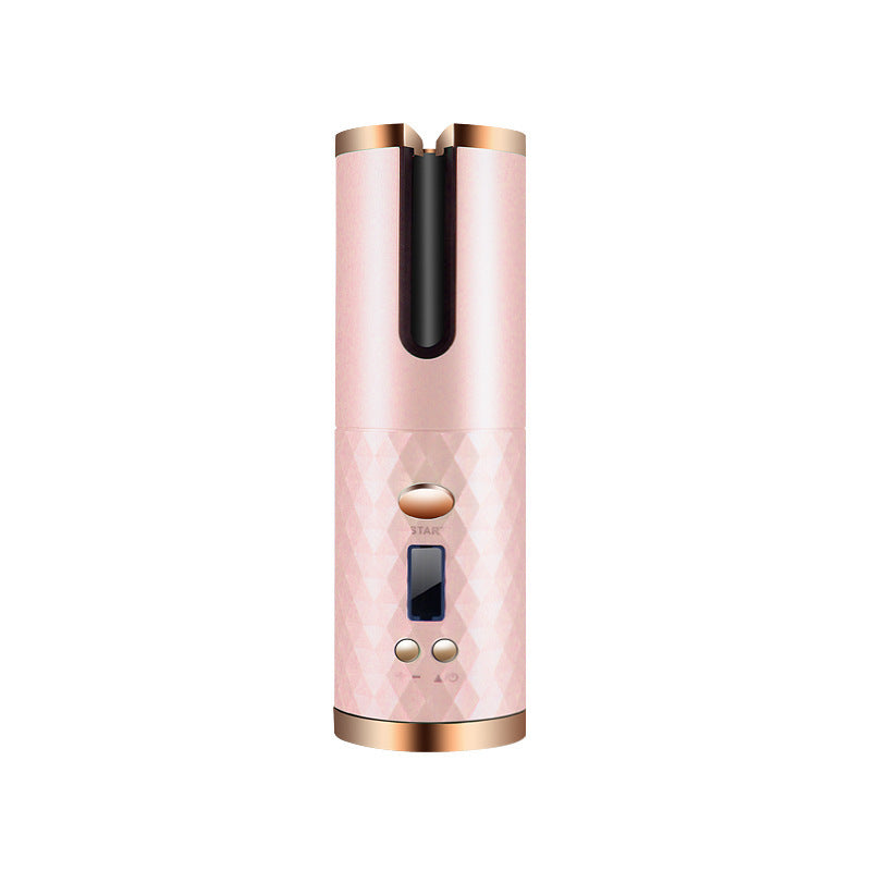 Portable Wireless USB Curling Iron for Hair Styling, Mini & Automatic